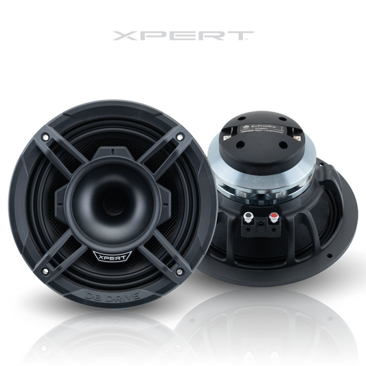 EX8NCD-CF : 8 in.  2-Way Carbon Fiber Loudspeaker W/ Back Mounted Compression Driver