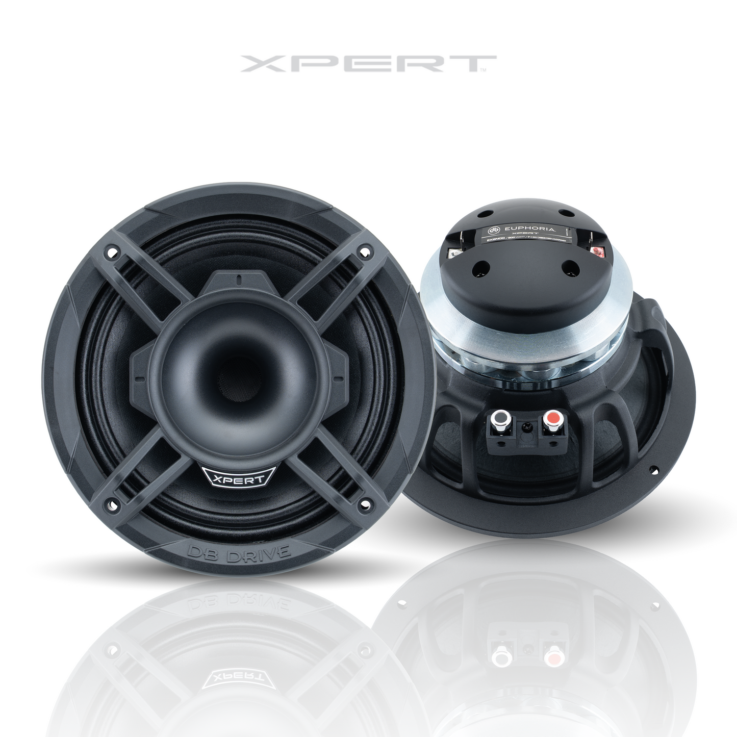 EX8NCD : 8 in.  2-Way NEO Loudspeaker W/Back Mounted Compression Driver