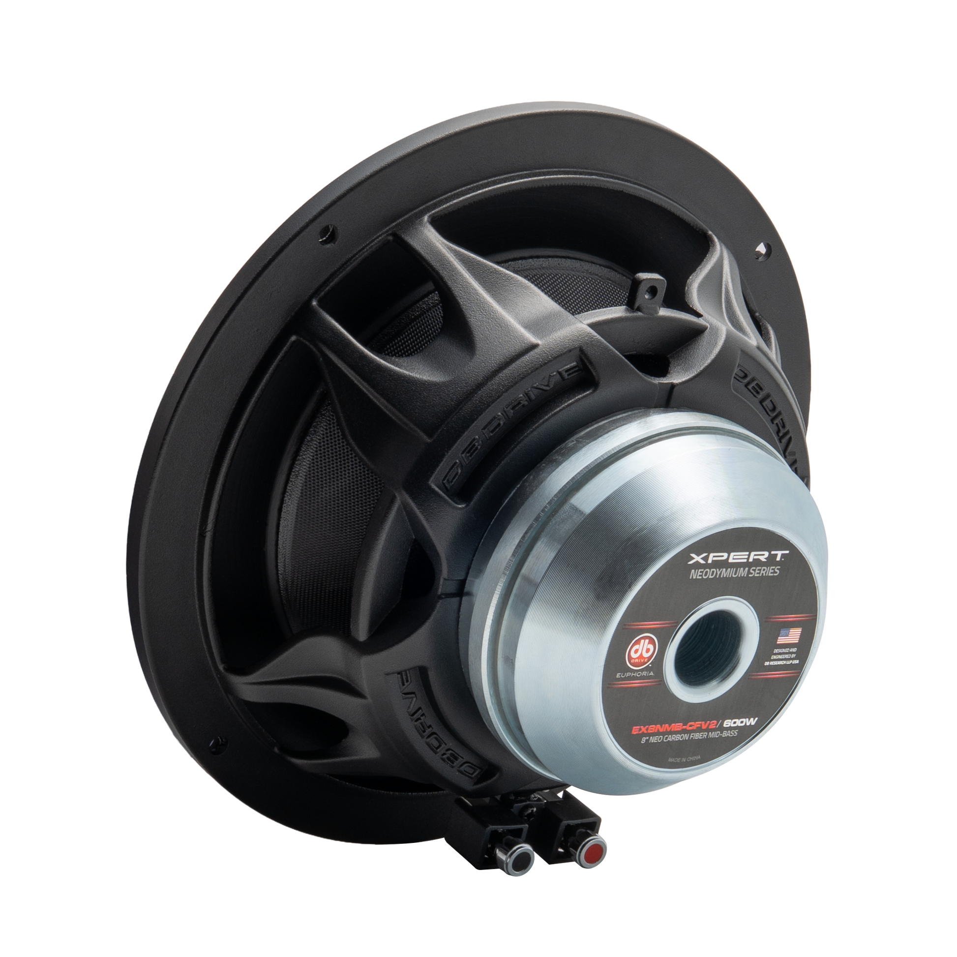 EX8NMB-CFV2 : 8 in. NEO Carbon Fiber MidBass (Sold As Single)