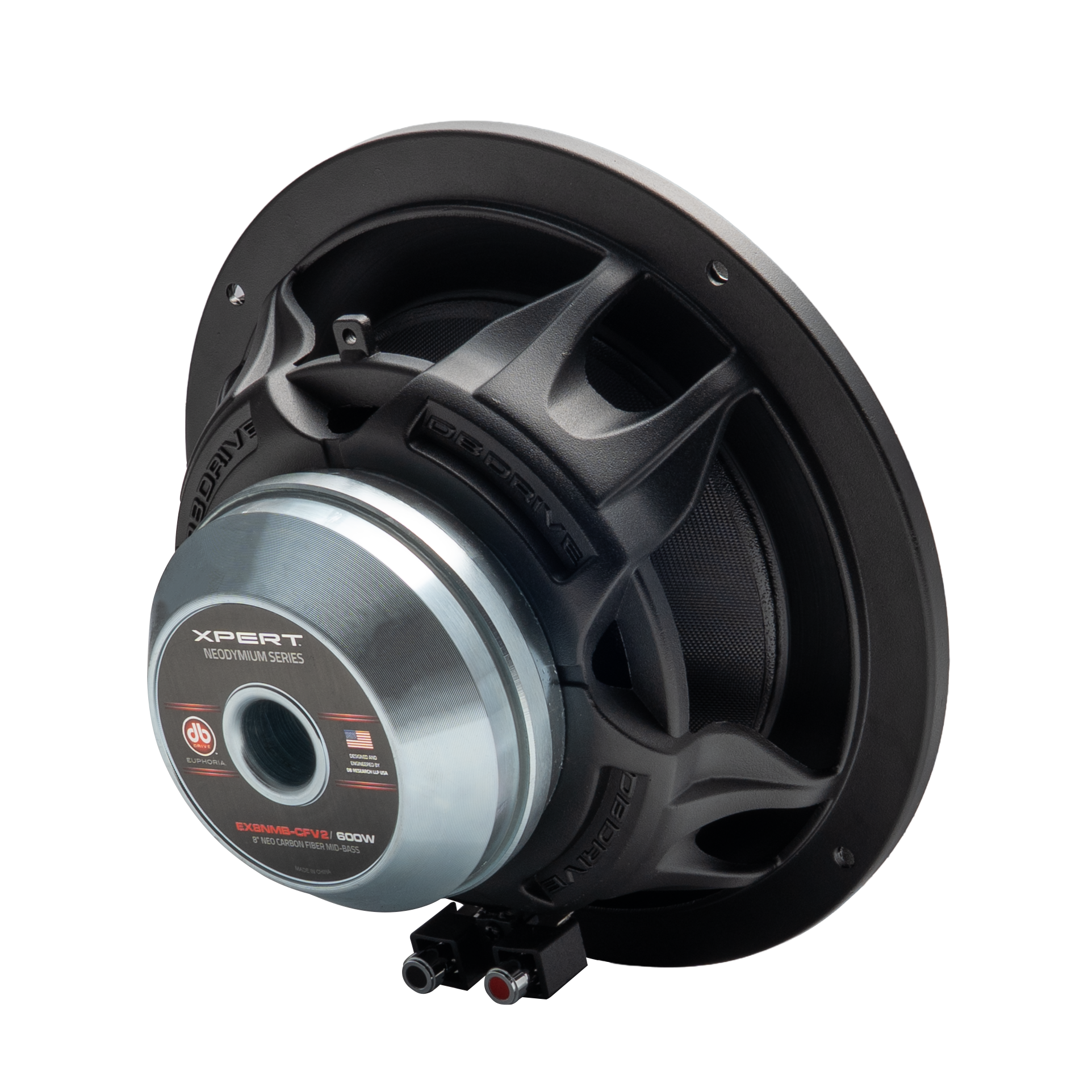 EX8NMB-CFV2 : 8 in. NEO Carbon Fiber MidBass (Sold As Single)