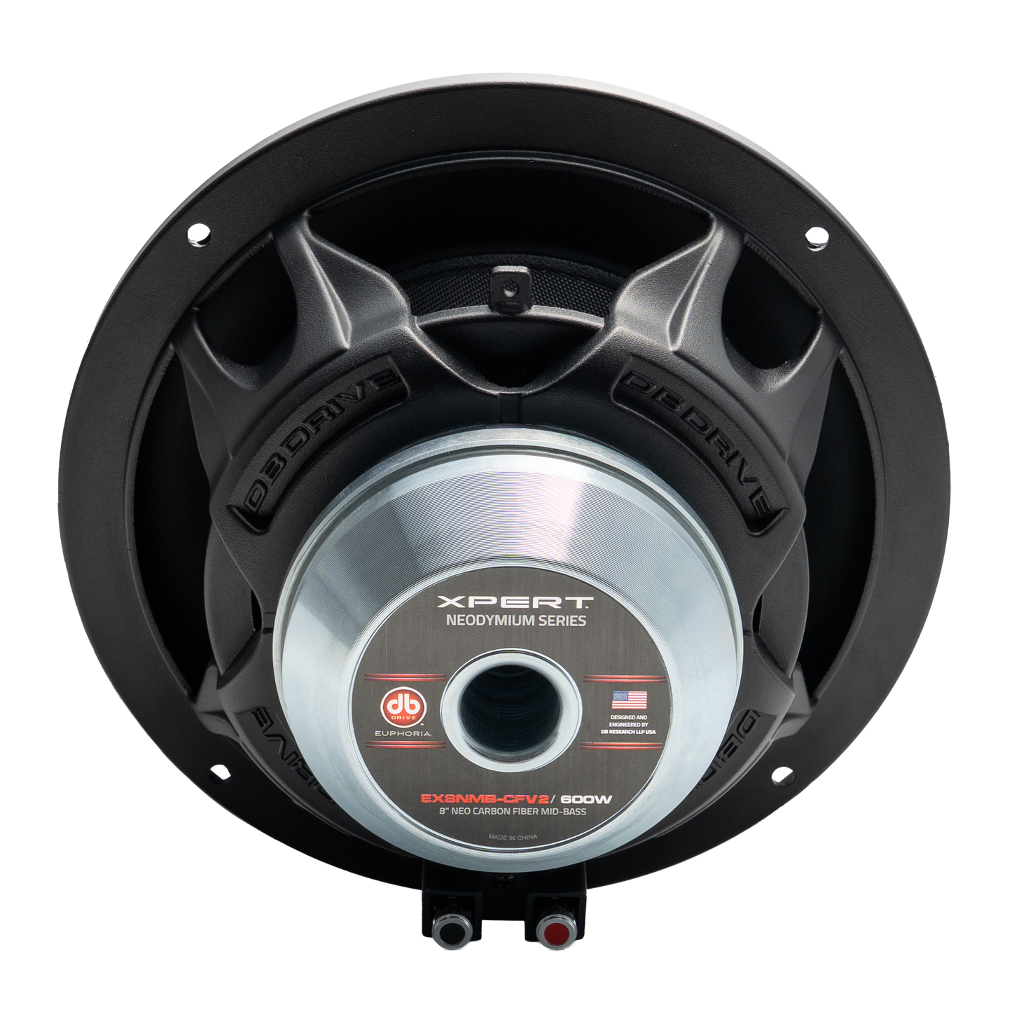 EX8NMB-CFV2 : 8 in. NEO Carbon Fiber MidBass (Sold As Single)