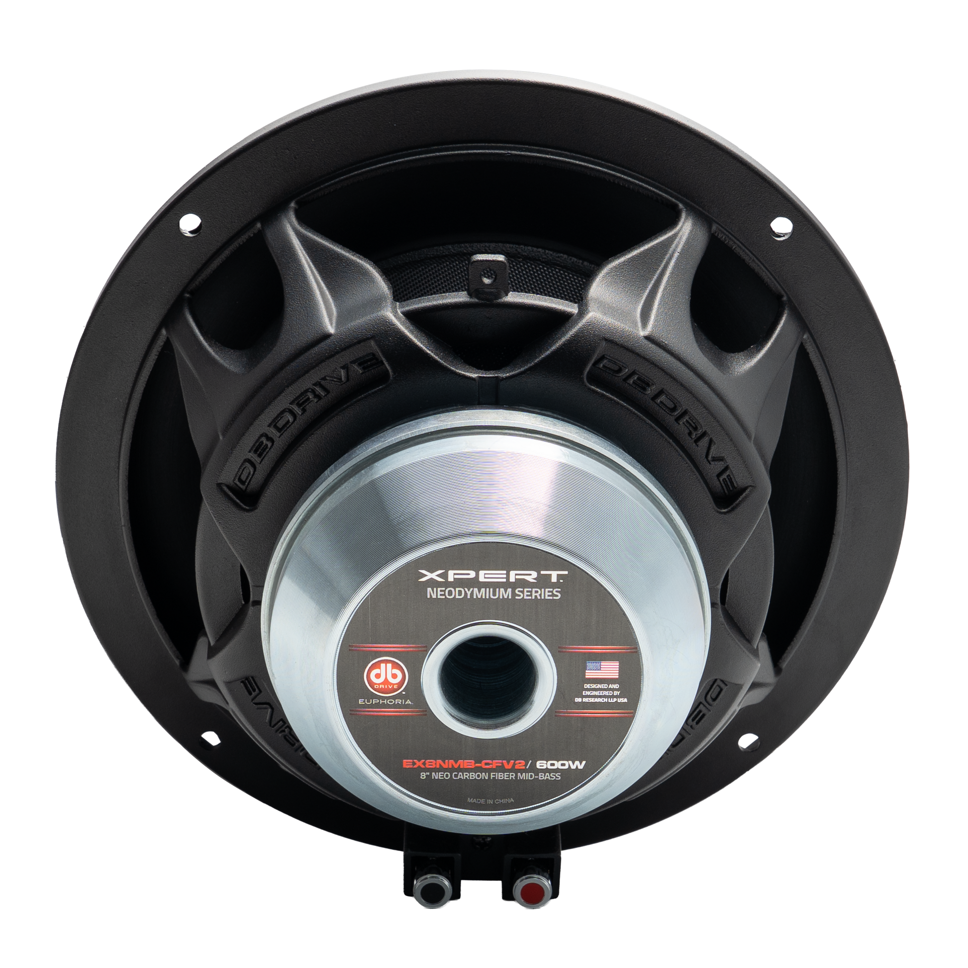 EX8NMB-CFV2 : 8 in. NEO Carbon Fiber MidBass (Sold As Single)