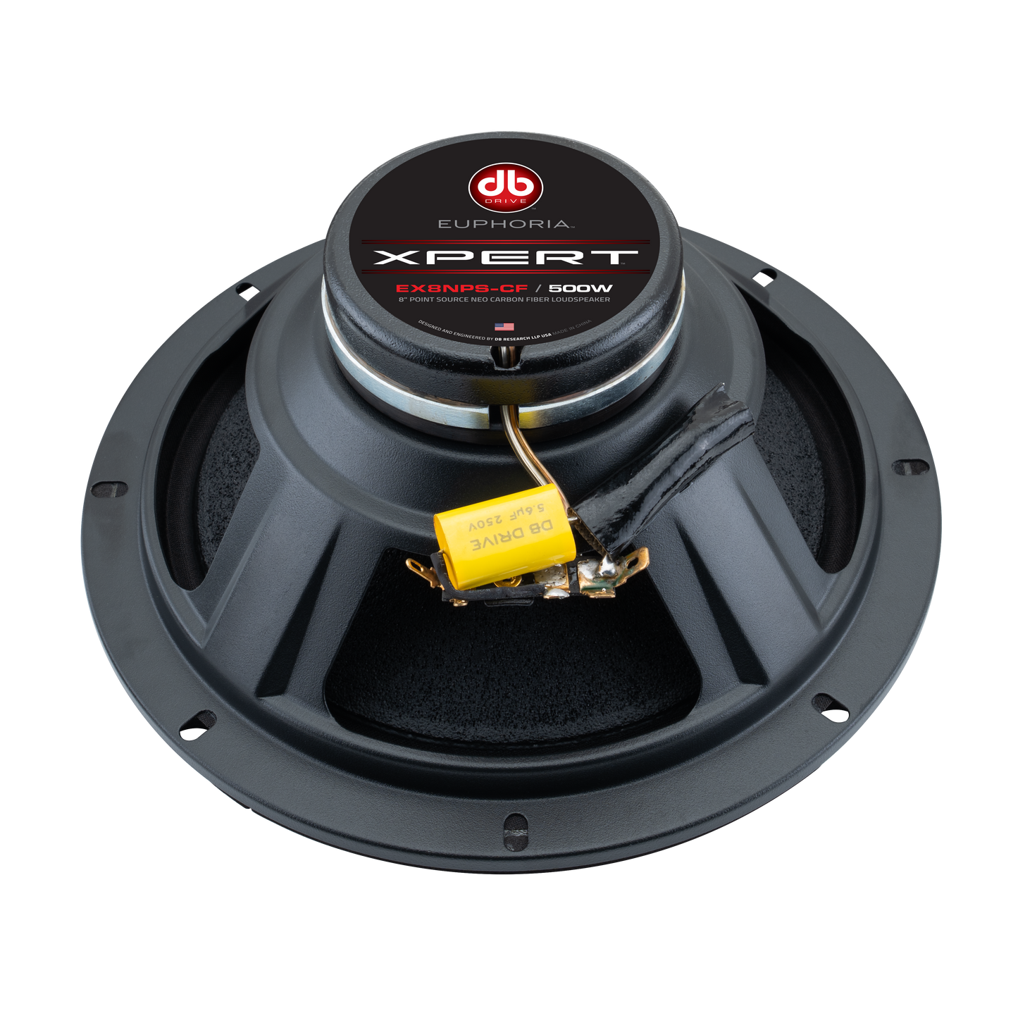 EX8NPS-CF : 8 in. 2-Way NEO Carbon Fiber Point Source Loudspeaker