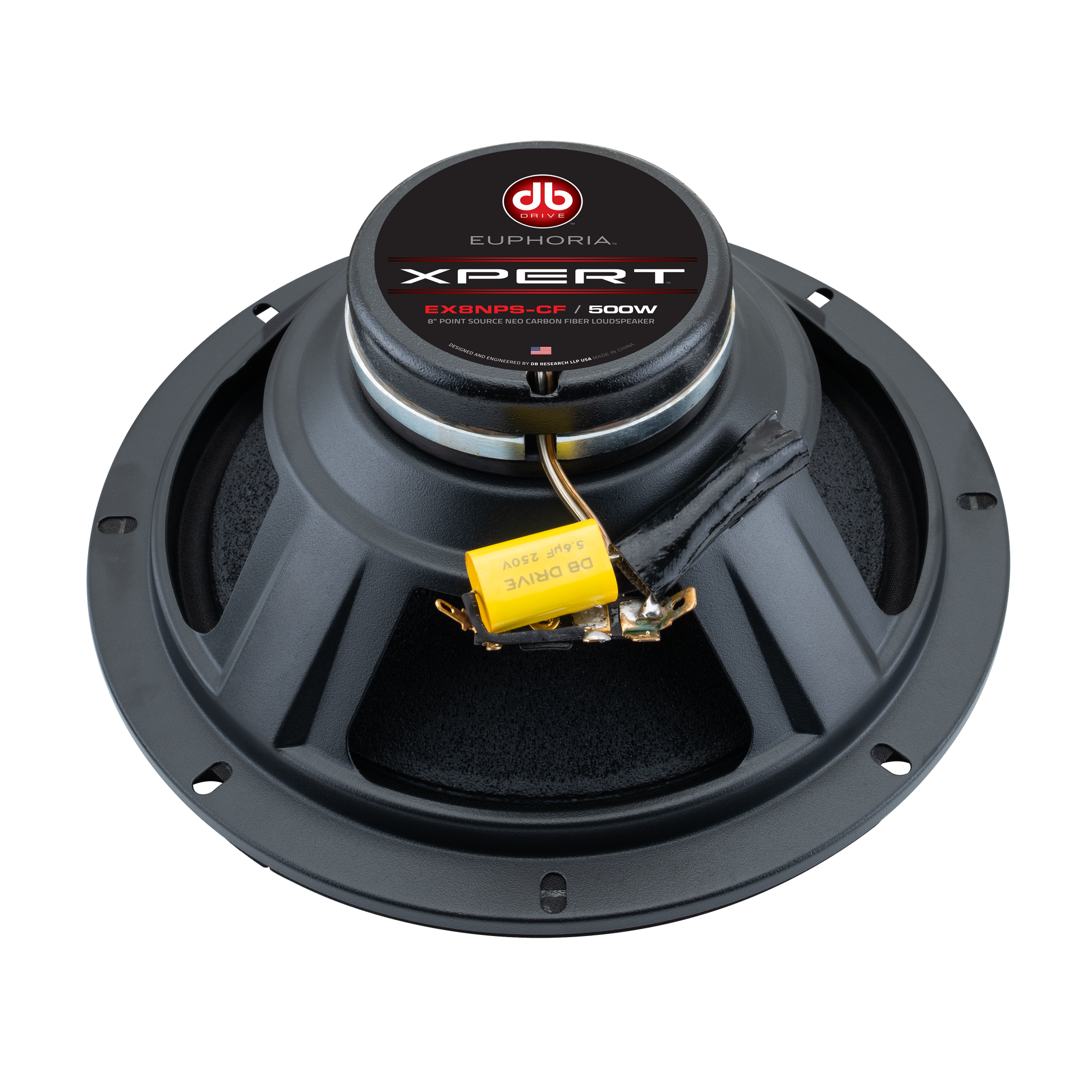 EX8NPS-CF : 8 in. 2-Way NEO Carbon Fiber Point Source Loudspeaker