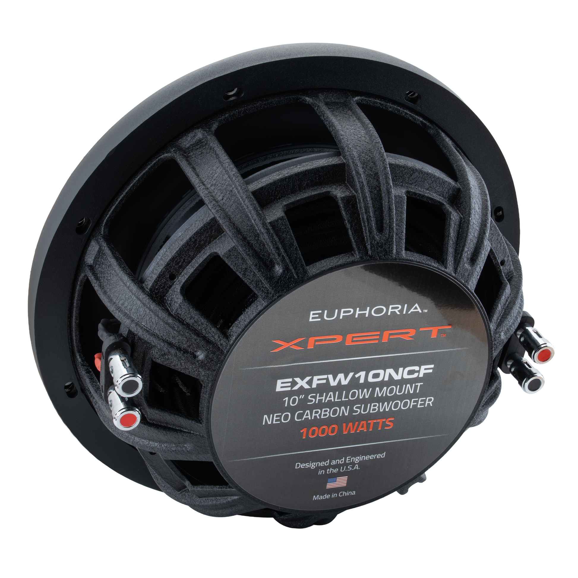 EXFW10NCF : 10 in. NEO Carbon Fiber Shallow Woofer