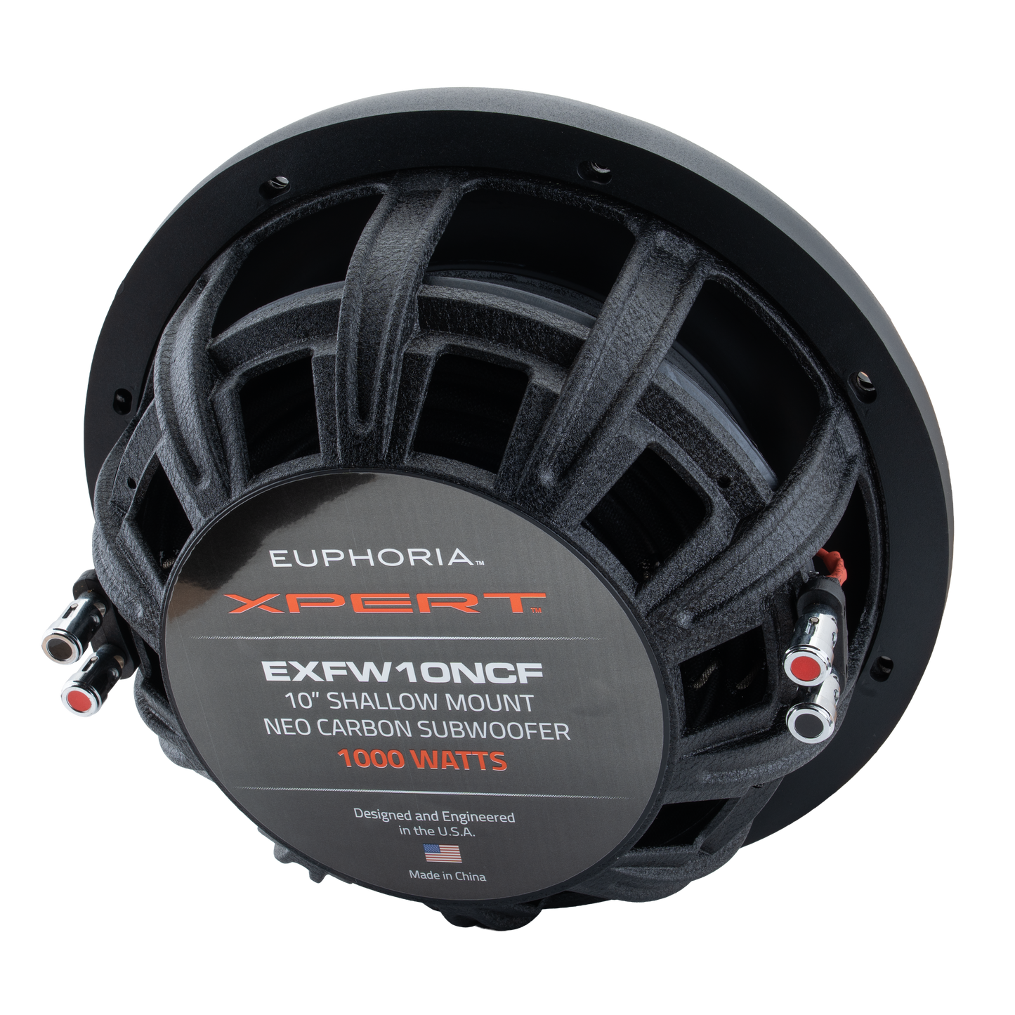 EXFW10NCF : 10 in. NEO Carbon Fiber Shallow Woofer