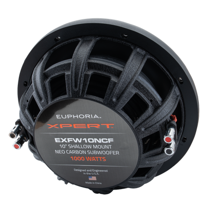 EXFW10NCF : 10 in. NEO Carbon Fiber Shallow Woofer