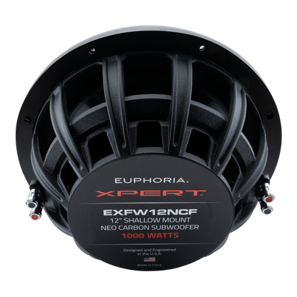 EXFW12NCF : 12in NEO Carbon Fiber Shallow Woofer
