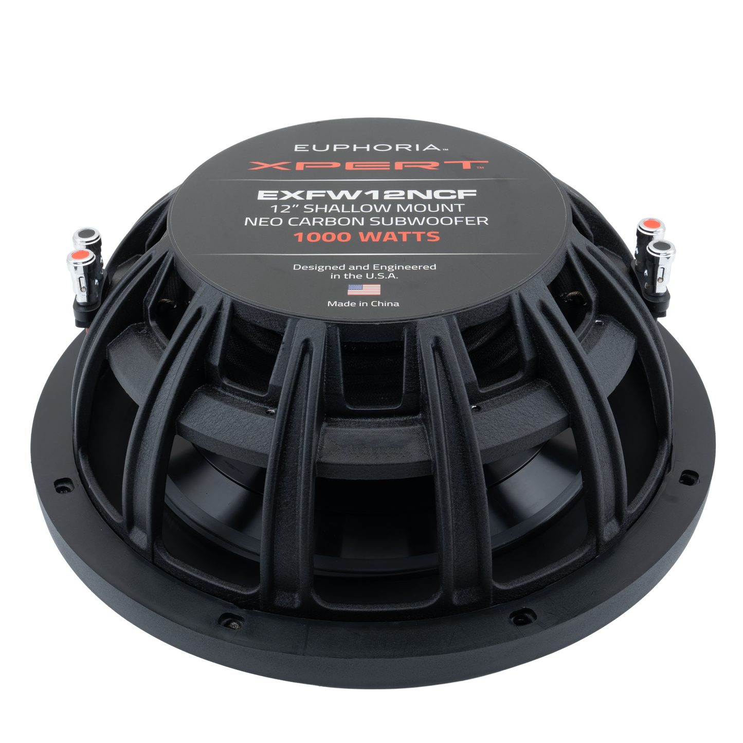 EXFW12NCF : 12in NEO Carbon Fiber Shallow Woofer