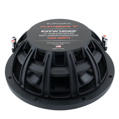 EXFW12NCF : 12in NEO Carbon Fiber Shallow Woofer