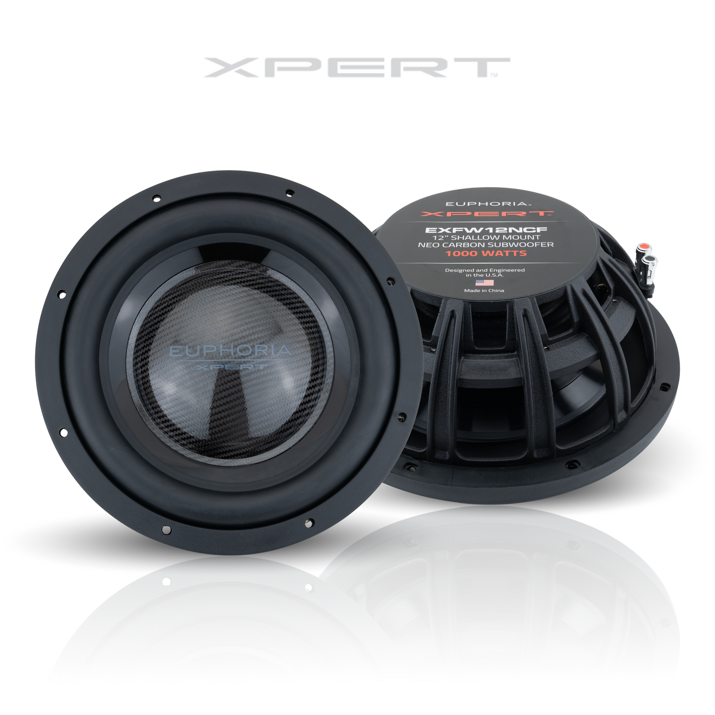 EXFW12NCF : 12in NEO Carbon Fiber Shallow Woofer