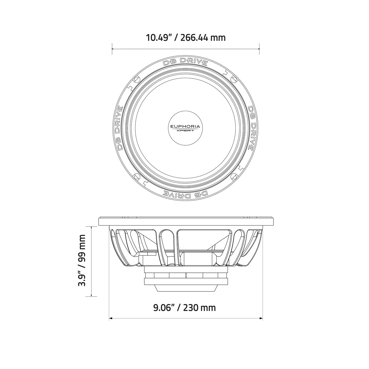EXM10N : 10 in. NEO Midrange