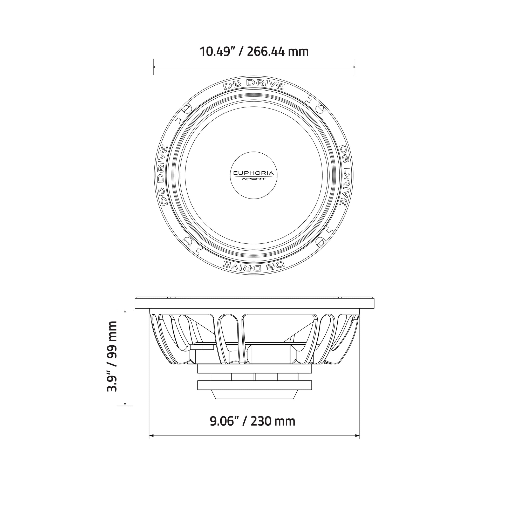 EXM10N : 10 in. NEO Midrange
