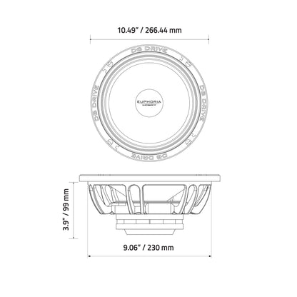 EXM10N : 10 in. NEO Midrange