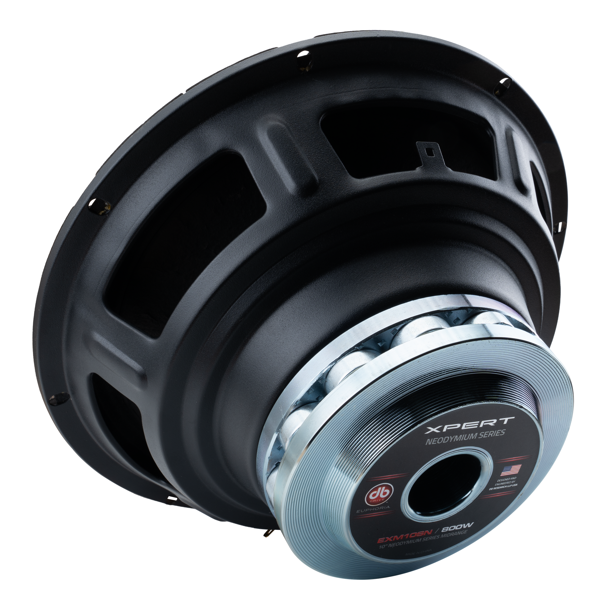 EXM10SN : 10 in. NEO Midrange - Stamped Frame