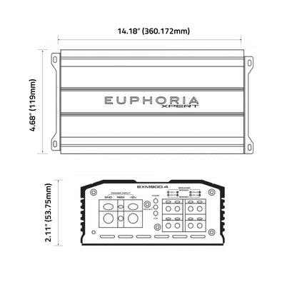 EXM3000.1 : Mono Class D Mini Amplifier