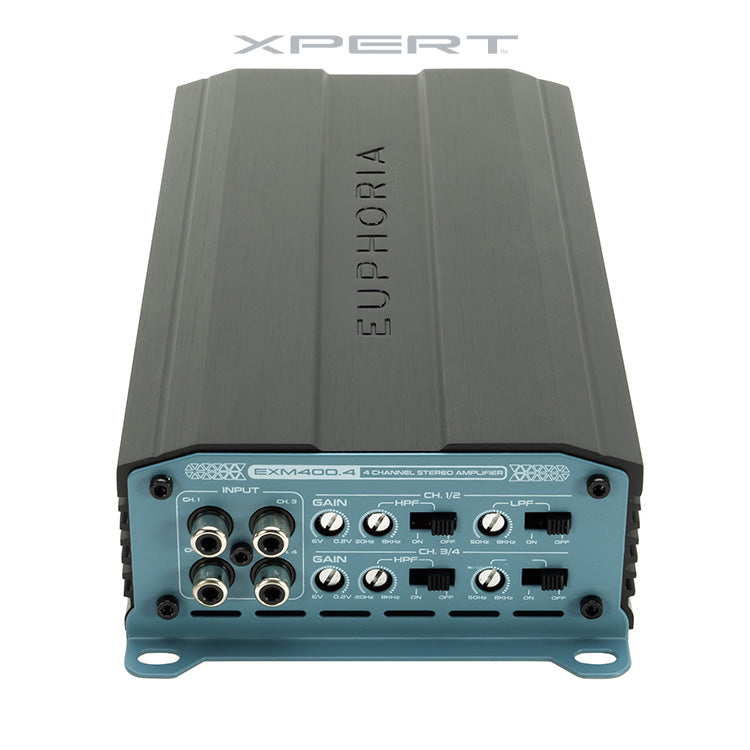 EXM400.4 : 4-Channel Class D Mini Amplifier