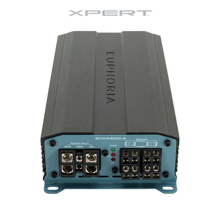 EXM400.4 : 4-Channel Class D Mini Amplifier