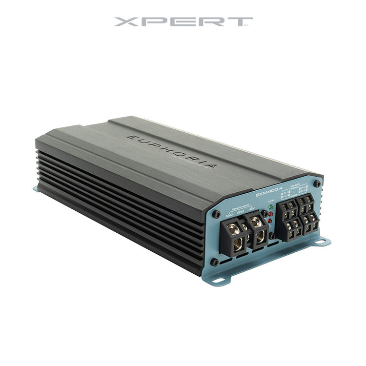 EXM400.4 : 4-Channel Class D Mini Amplifier