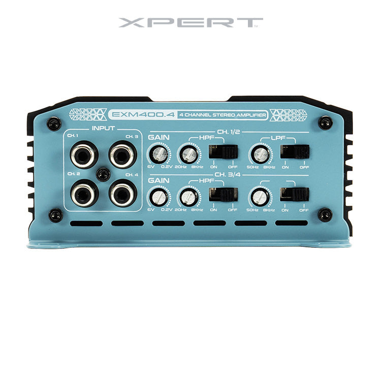 EXM400.4 : 4-Channel Class D Mini Amplifier