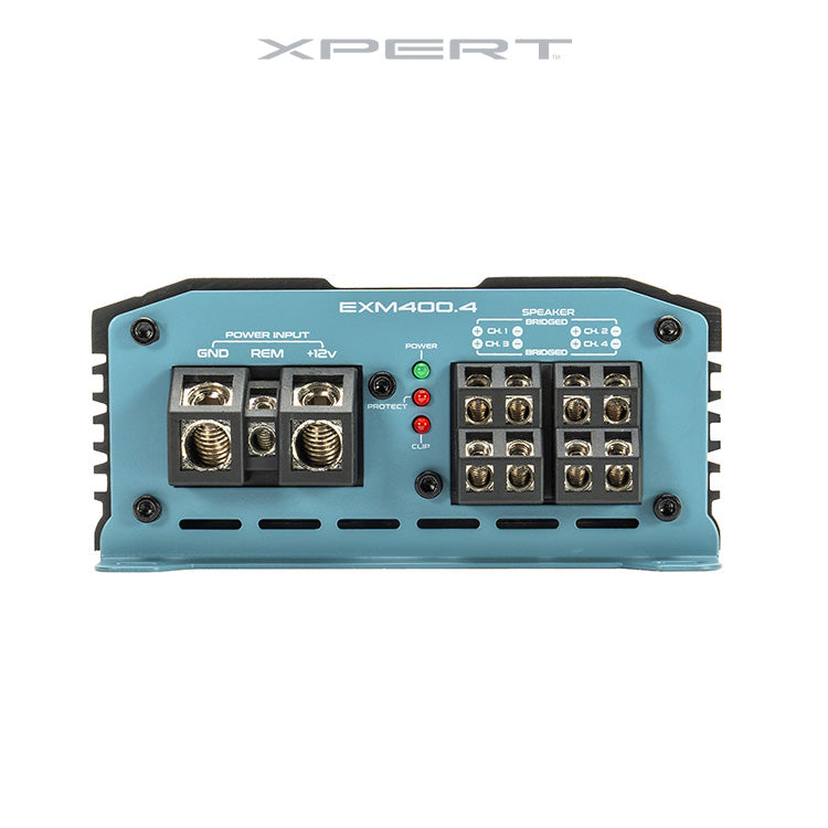 EXM400.4 : 4-Channel Class D Mini Amplifier