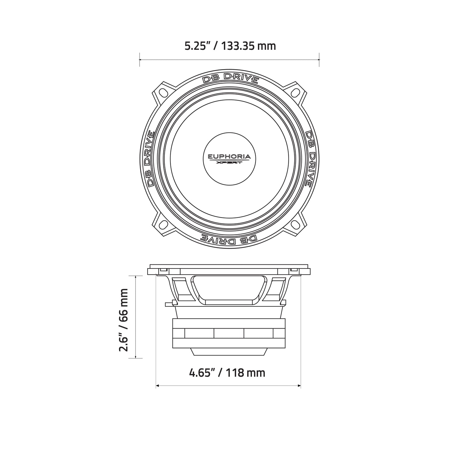EXM5N : 5.25" NEO Midrange