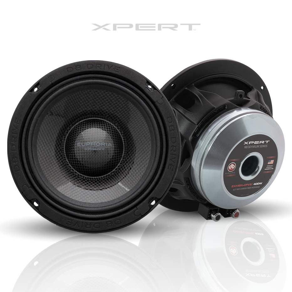 EXM6N-CFV2 : 6.5 in. NEO Carbon Fiber Midrange (sold as single)