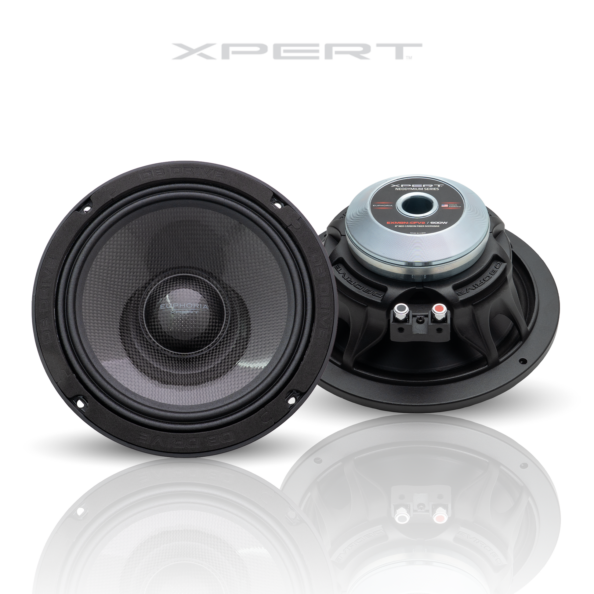 EXM8N-CFV2 : 8 in. NEO Carbon Fiber Midrange