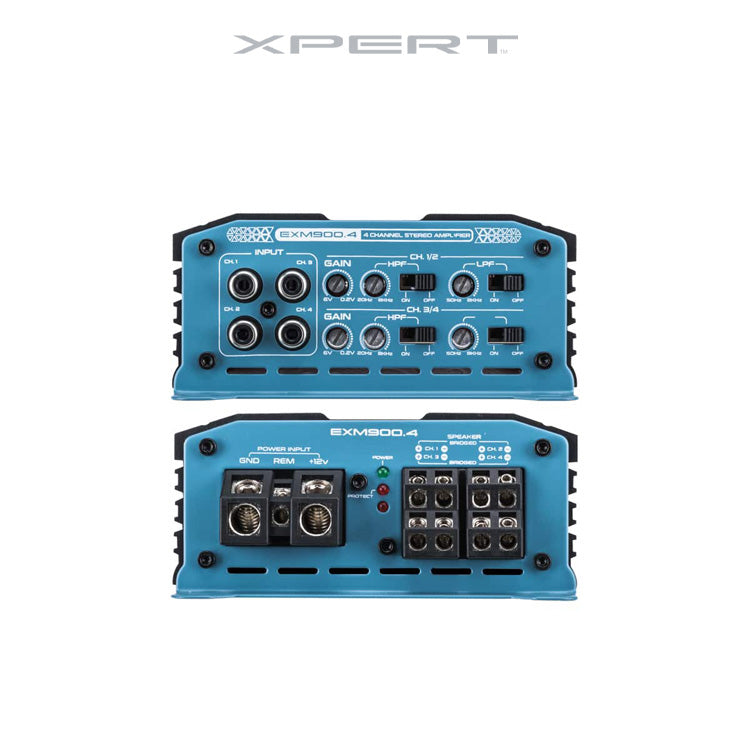 EXM900.4 : 4-Channel Class D Mini Amplifier