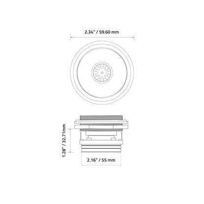 EXT2NB : 1 in. Phenolic NEO Bullet (Single)