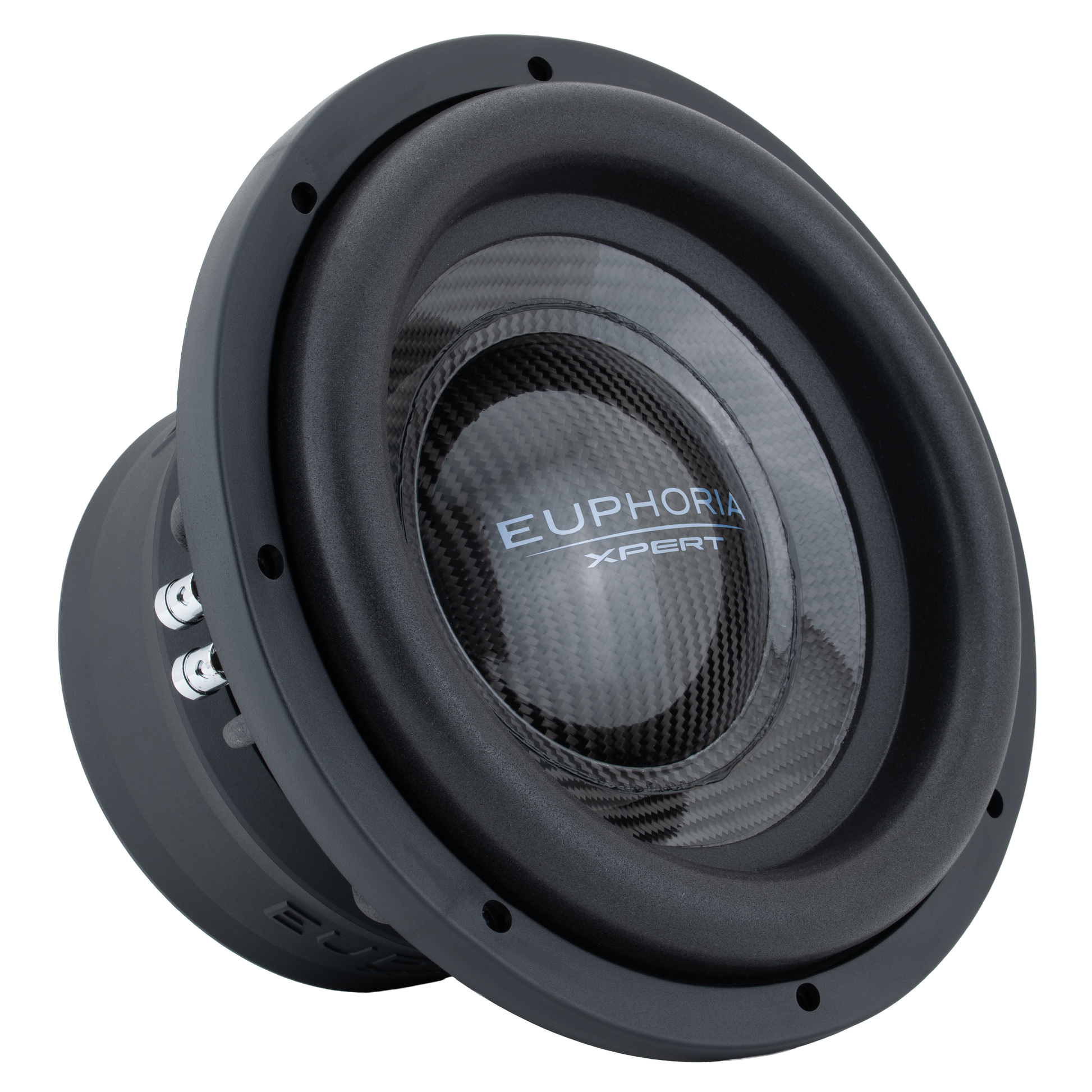 EXW10CF : 10 in. Dual 2-Ohm Carbon Fiber Subwoofer With Ferrite Magnet