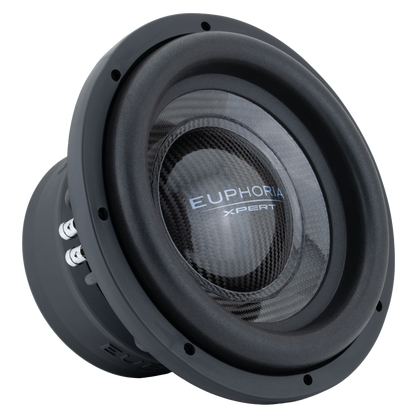 EXW10CF : 10 in. Dual 2-Ohm Carbon Fiber Subwoofer With Ferrite Magnet