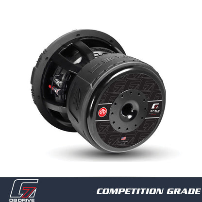 DB Drive G7 10.1 : 10 in. Dual 1-Ohm Subwoofer