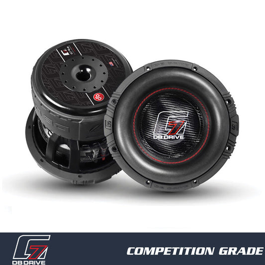 DB Drive G7 10.1 : 10 in. Dual 1-Ohm Subwoofer