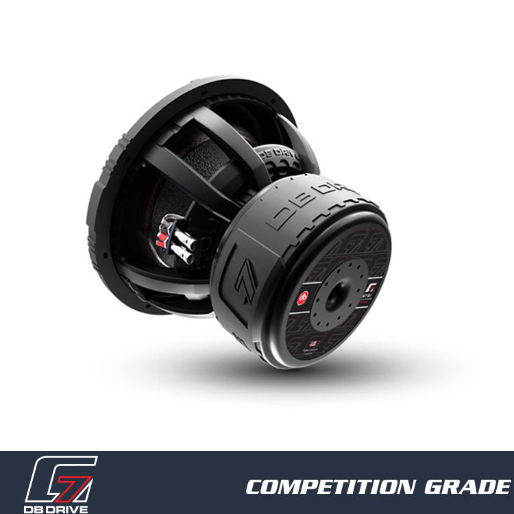 DB Drive G7 12.2 : 12 in. Dual 2-Ohm Subwoofer