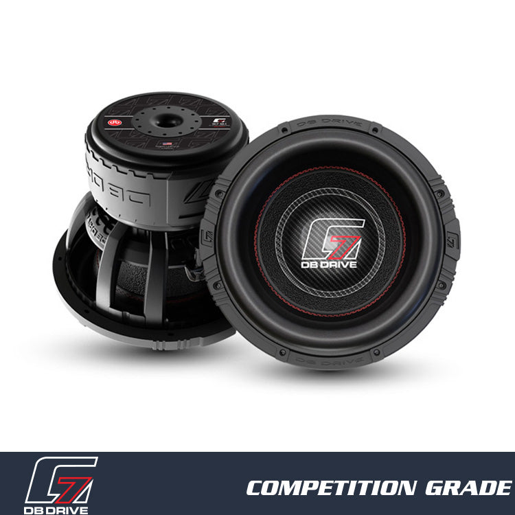 DB Drive G7 12.2 : 12 in. Dual 2-Ohm Subwoofer