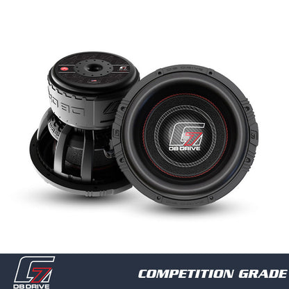 DB Drive G7 12.2 : 12 in. Dual 2-Ohm Subwoofer