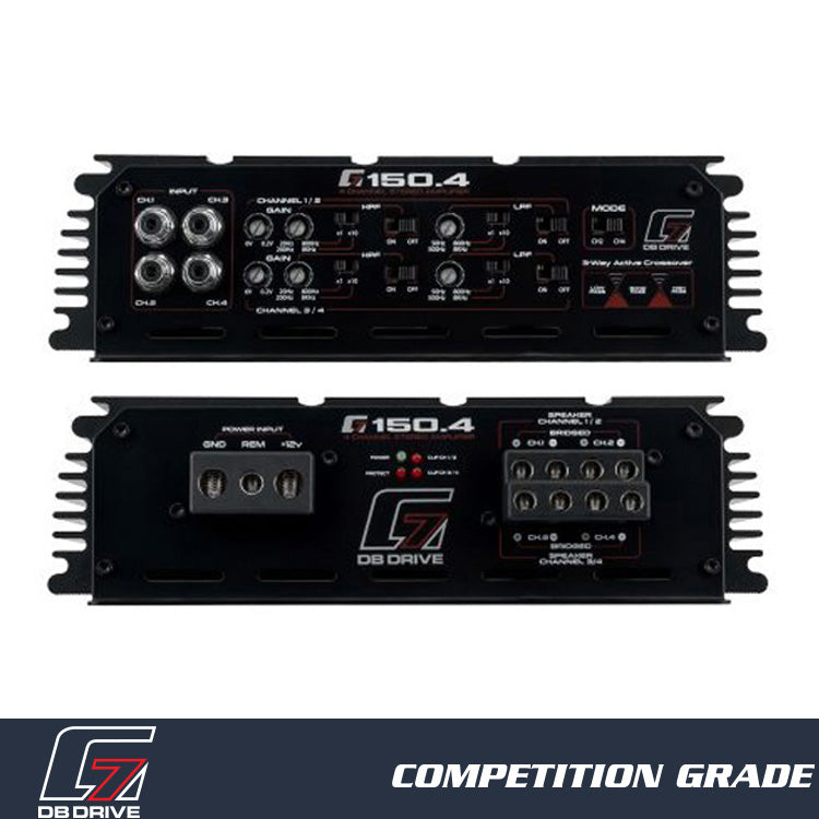 DB Drive G7 150.4 : 4-Channel Class D Amplifier