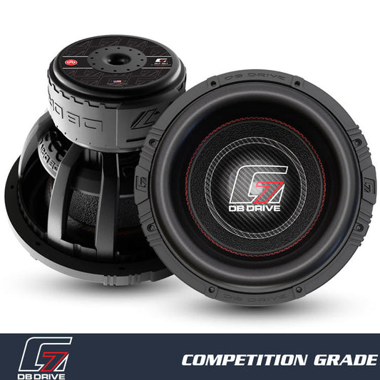 DB Drive G7 18.1 : 18 in. Dual 1-Ohm Subwoofer