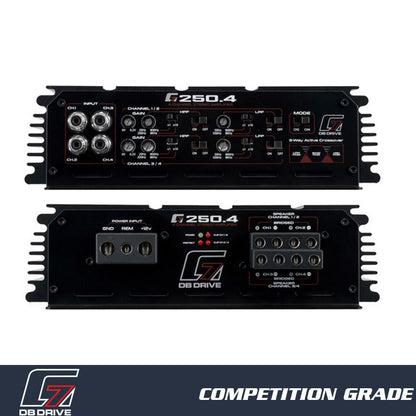 DB Drive G7 250.4 : 4-Channel Class D Amplifier