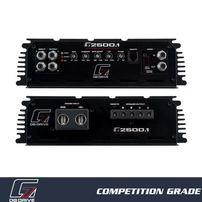 DB Drive G7 2500.1 : Mono Class D Amplifier