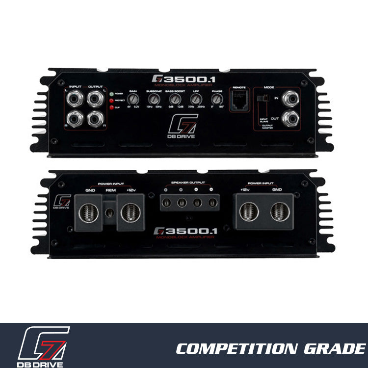 DB Drive G7 3500.1 : Mono Class D Amplifier