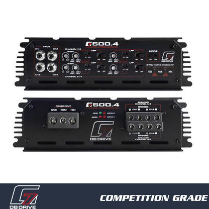DB Drive G7 500.4 : 4-Channel Class D Amplifier