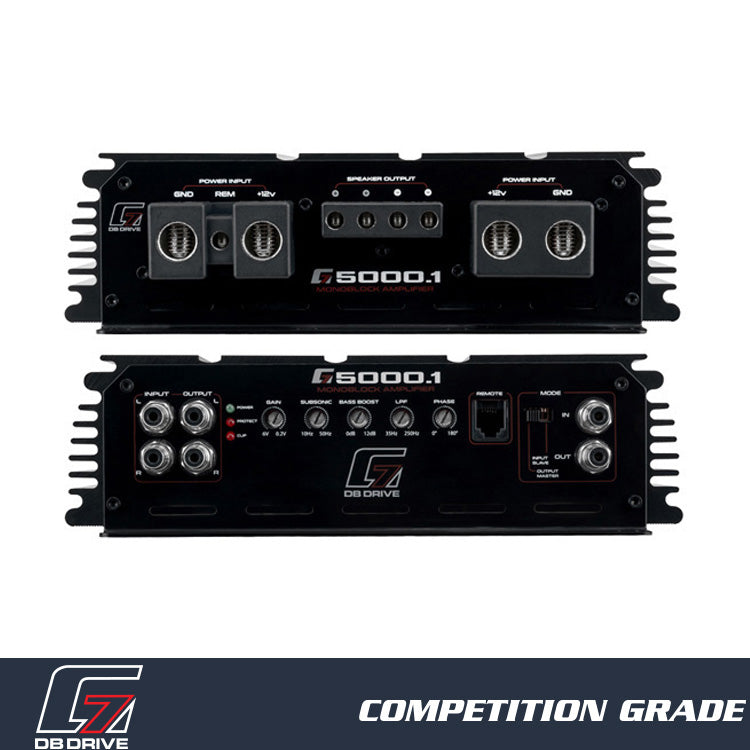 DB Drive G7 5000.1 : Mono Class D Amplifier