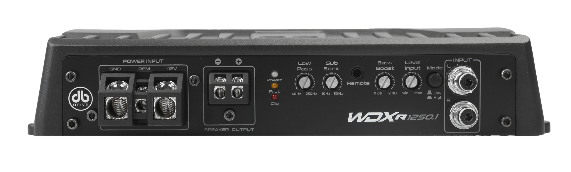 DB Drive WDX-R1250.1 Reference 1250W Class-D Monoblock Car Audio Amplifier