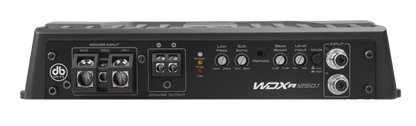 DB Drive WDX-R1250.1 Reference 1250W Class-D Monoblock Car Audio Amplifier