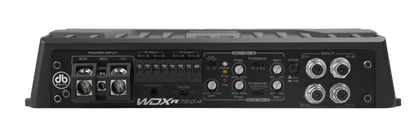 DB Drive WDX-R750.4 Reference Class-D 4-Channel Car Amplifier - Powerful Audio Upgrade
