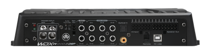 DB Drive WDX-R1200.8-DSP Reference Class-D 8-Channel Amplifier with Built-in DSP