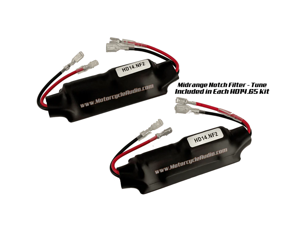 Precision Power HD14.652 2 Ohms Fairing Speakers w/ Grills