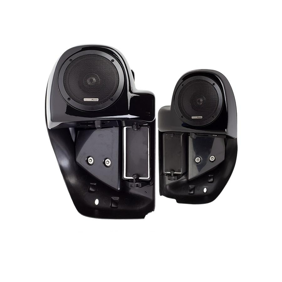 Precision Power HD14.LVF 2014+ Harley-Davidson Vented Lower Fairings w/ 6.5” Speakers